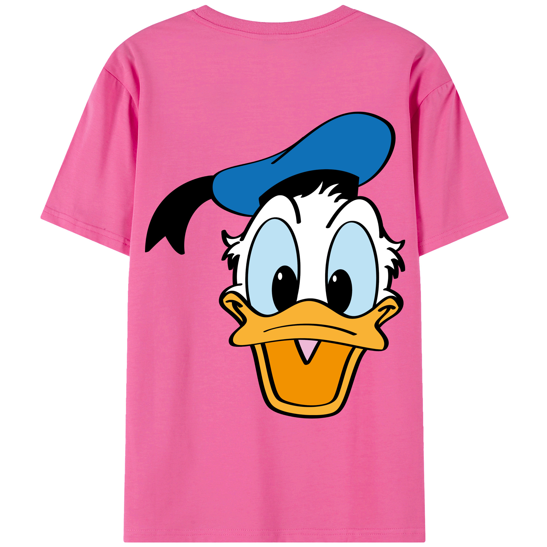 （画像用） ミッキーマウス Mickey Mouse レディース半袖Tシャツ(バックプリント)